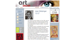 Desktop Screenshot of jean-metzinger.com